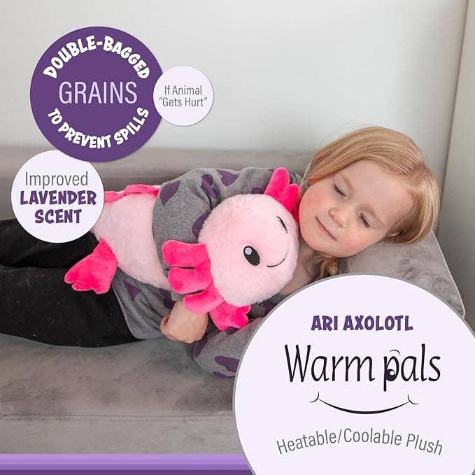 Ari the Axolotl Warm Pal Stuffed Animal - Simply Graced Mama