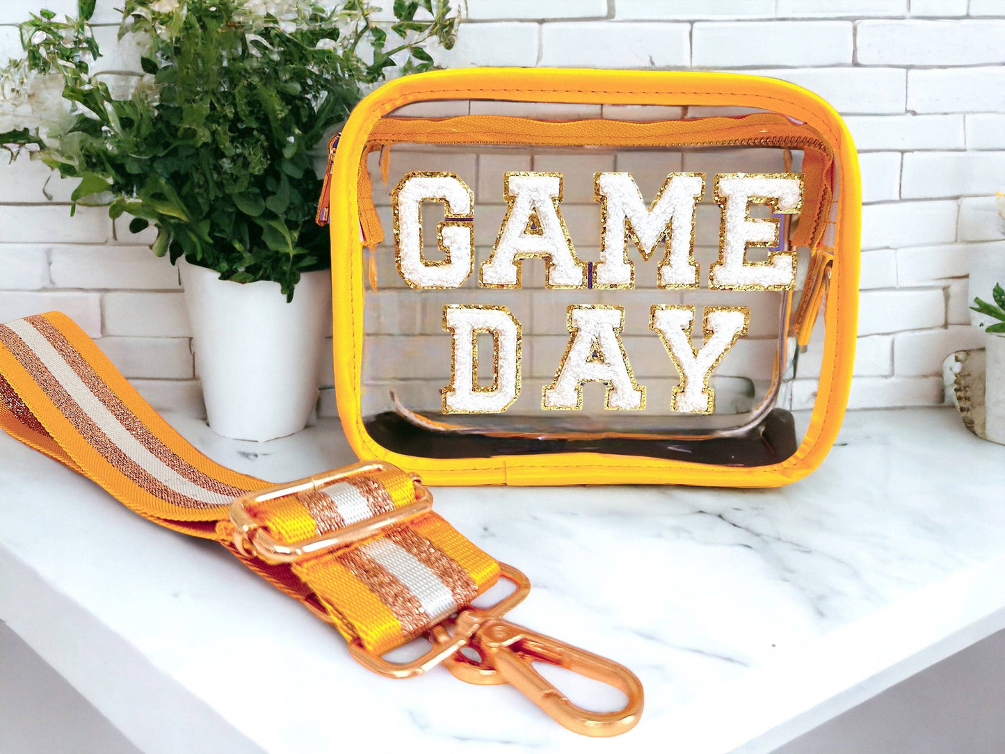 Game Day Clear Stadium Crossbody Bag