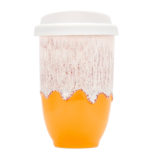 Grapefruit Portable Ceramic Cup