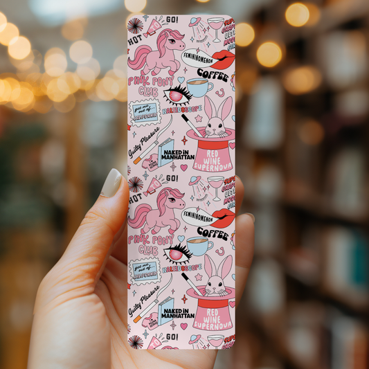 Pony Club Soft Matte Laminated Bookmark 