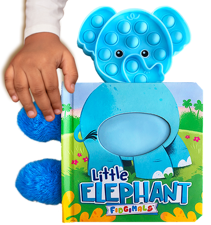 Little Elephant Fidget Book - Simply Graced Mama