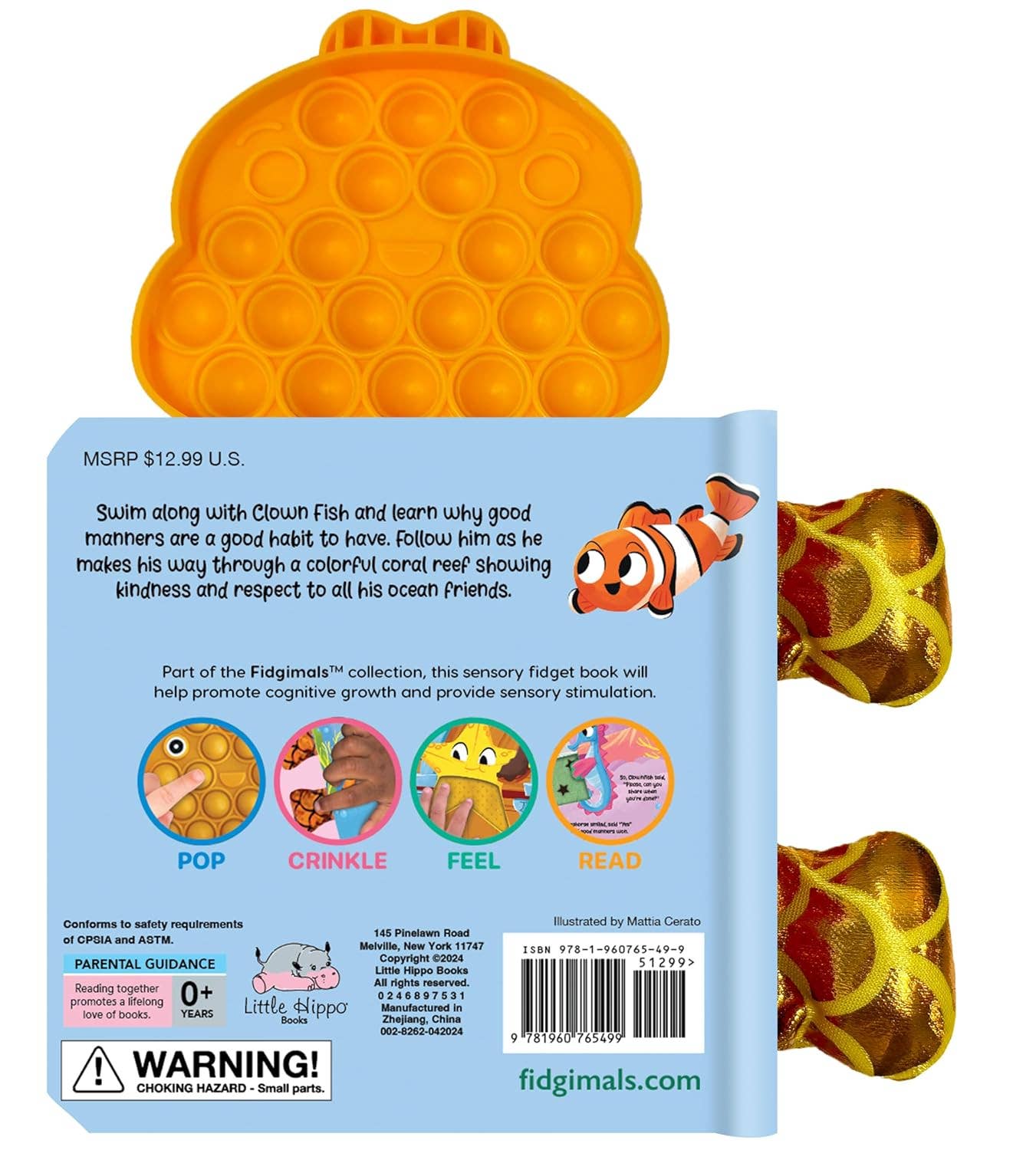 Little Clown Fish - Your Sensory Fidget Friend
