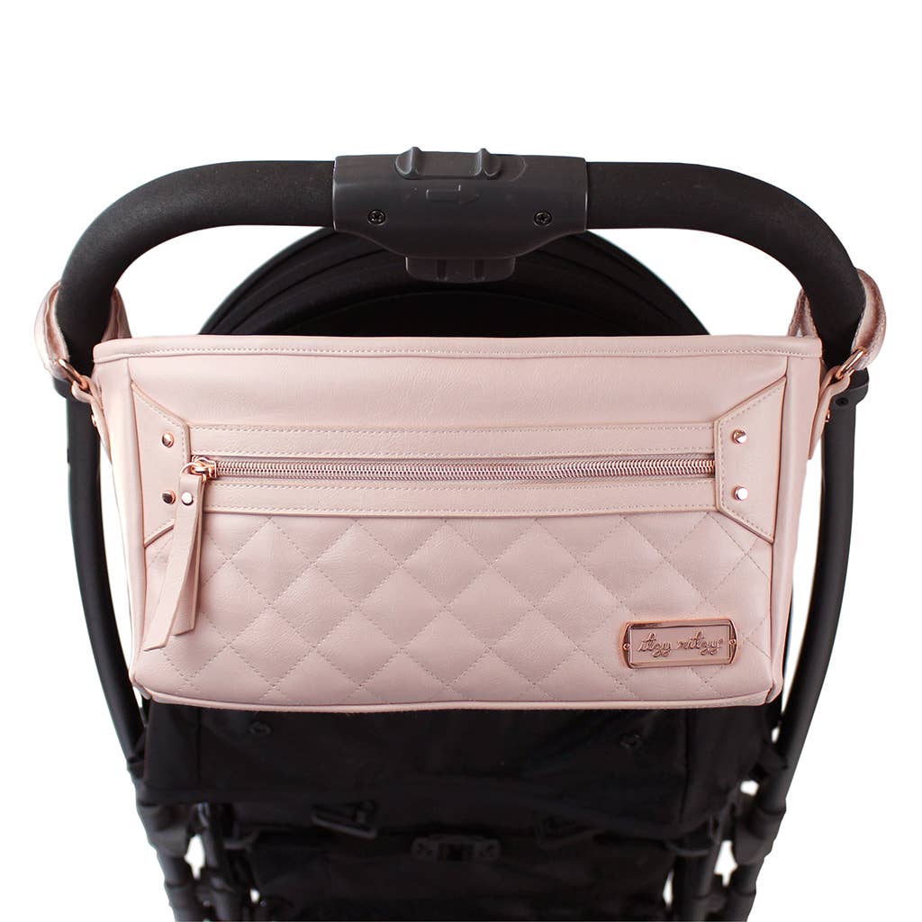 Blush Travel Stroller Caddy - Simply Graced Mama