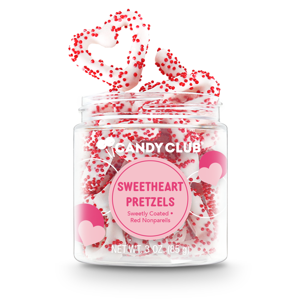 Sweetheart Candy Coated Pretzels