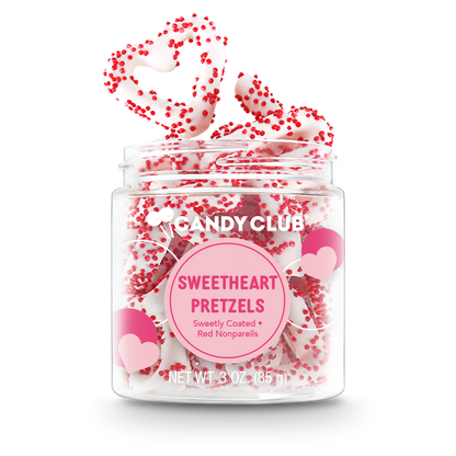 Sweetheart Candy Coated Pretzels