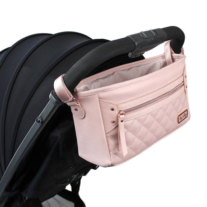 Blush Travel Stroller Caddy - Simply Graced Mama