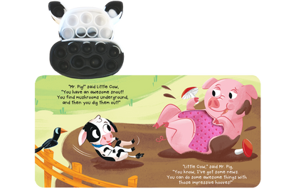 Little Cow Fidget Book - Simply Graced Mama