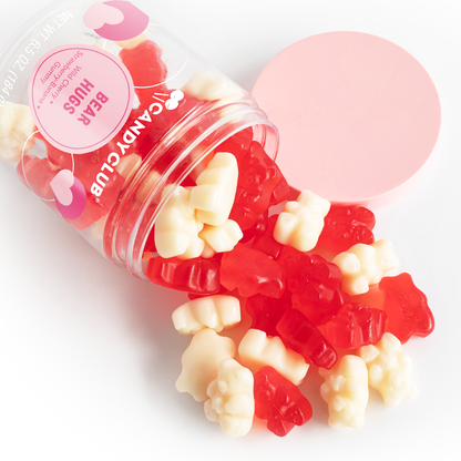 Bear Hugs Strawberry/Banana & Wild Cherry Gummy Bears Candy