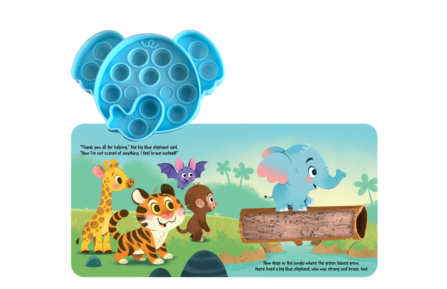 Little Elephant Fidget Book - Simply Graced Mama