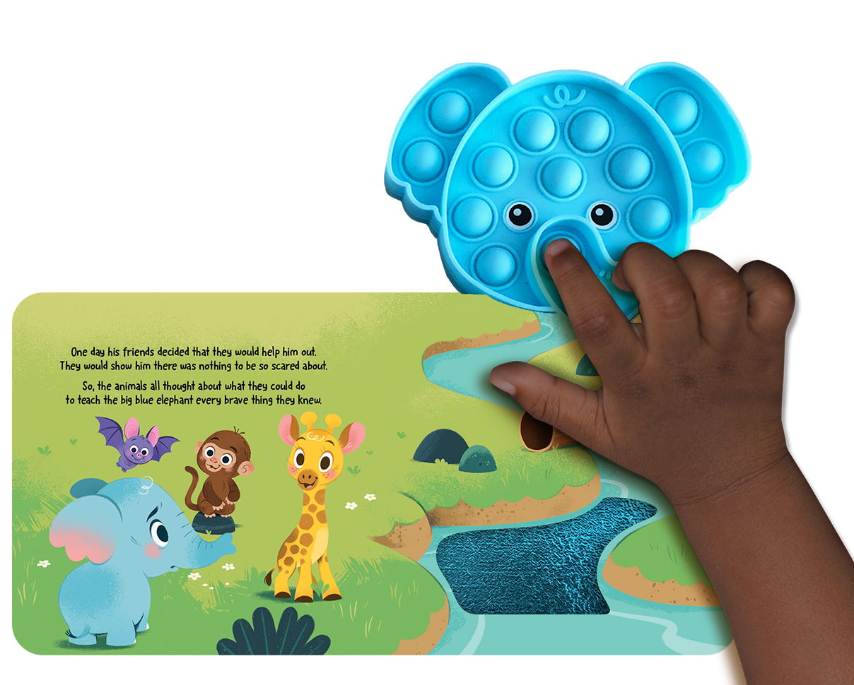 Little Elephant Fidget Book - Simply Graced Mama
