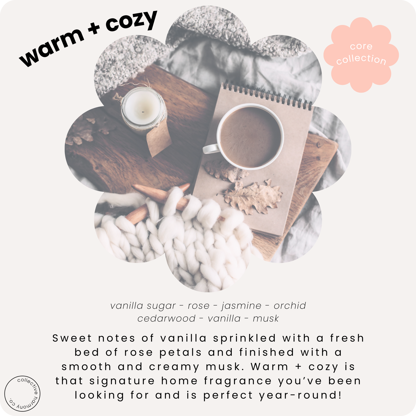 Warm + cozy | eau de parfum | perfume collection