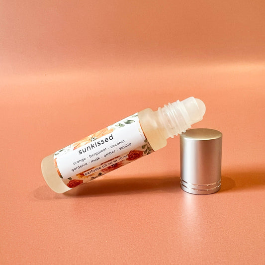 Sunkissed | perfume oil roller | summer perfume fragrances