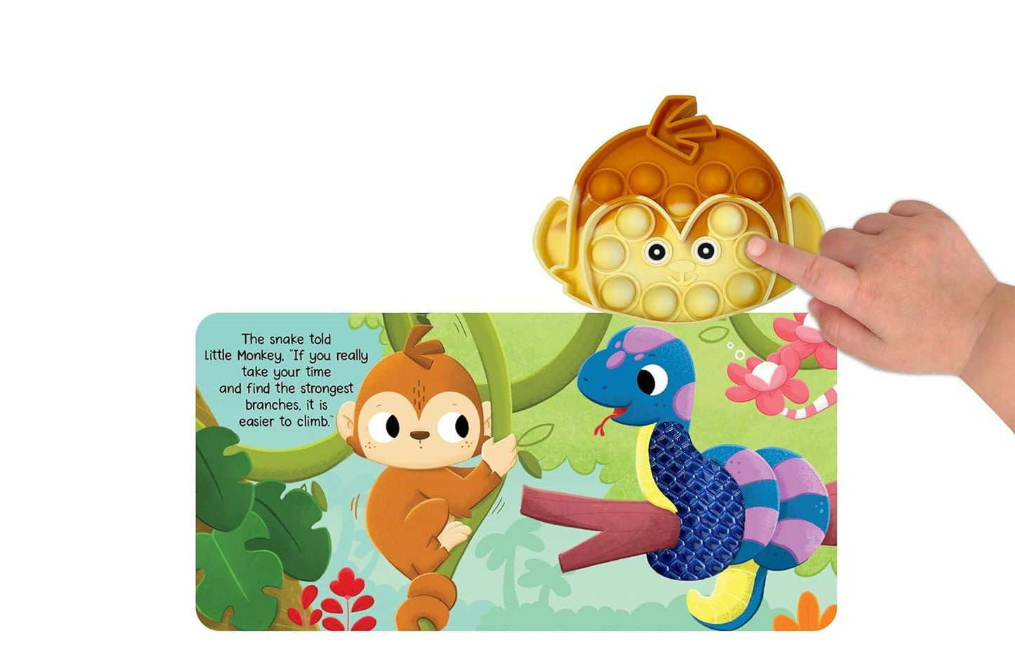 Little Monkey Pop-It Book