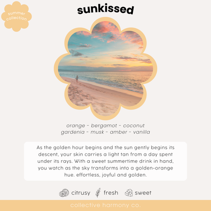 Sunkissed | eau de parfum | summer perfume