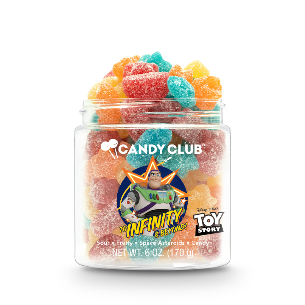 Toy Story Sour Fruity Asteroid Gummy Candy