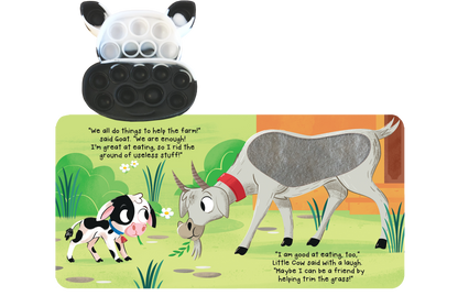 Little Cow Fidget Book - Simply Graced Mama