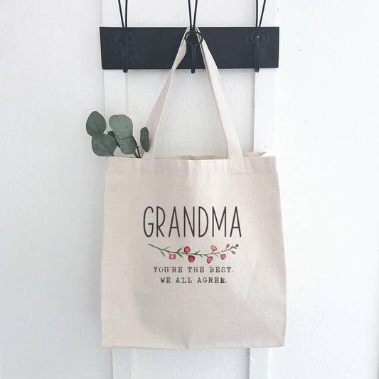 Best Grandma - Tote Bag - Simply Graced Mama