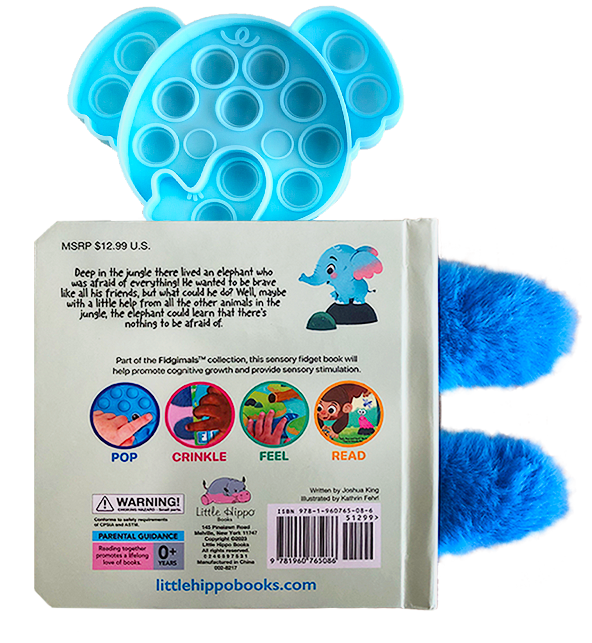 Little Elephant Fidget Book - Simply Graced Mama