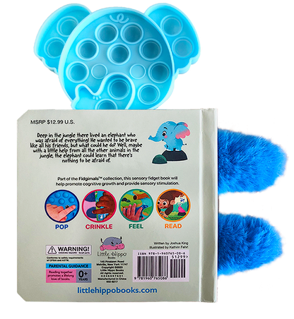 Little Elephant Fidget Book - Simply Graced Mama