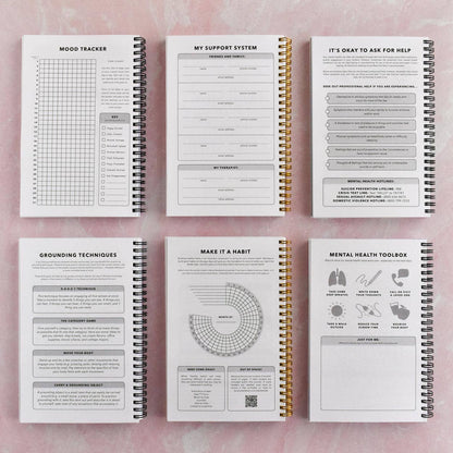 Be Kind To Your Mind Mental Health Journal (5.5x8.5")