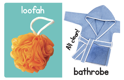 Splish! Splash! Bath Time  -Touch and Feel Sensory Board Book