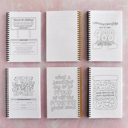 Be Kind To Your Mind Mental Health Journal (5.5x8.5")