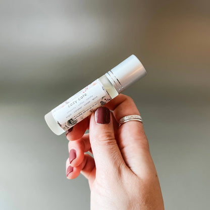 Cozy café | roller bottle perfume oil | winter fragrances