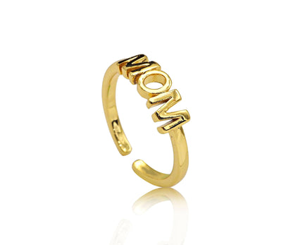 MOM Adjustable Ring - Simply Graced Mama