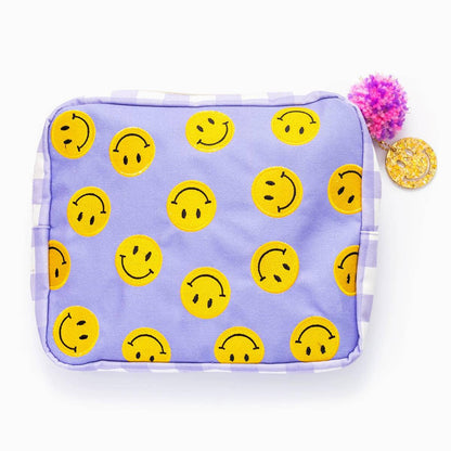 Smiley Pouch Large - Simply Graced Mama