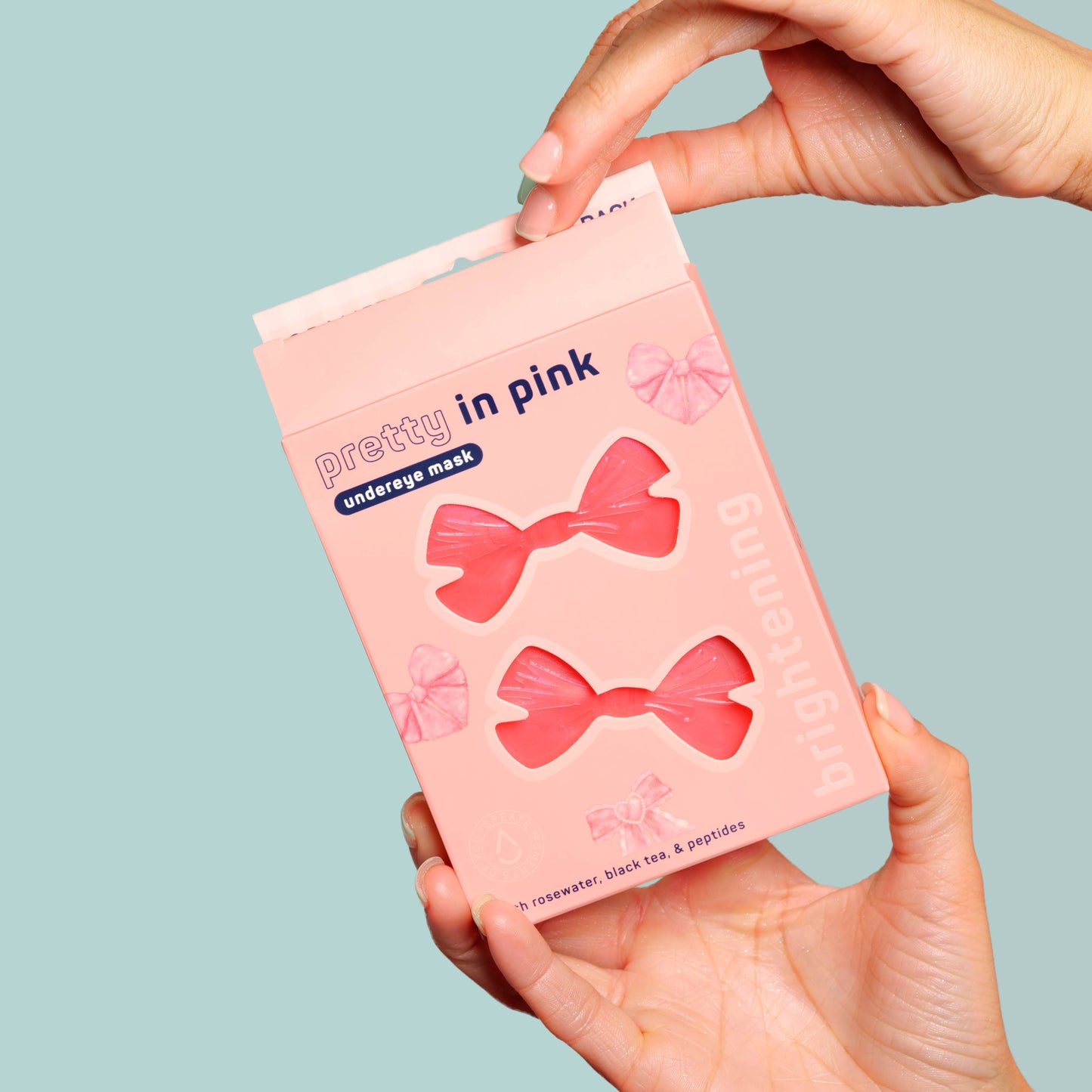 Pretty in Pink Brightening Undereye Masks - 8 Pairs