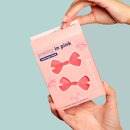 Pretty in Pink Brightening Undereye Masks - 8 Pairs