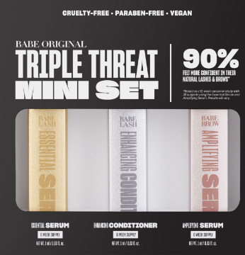 Triple Threat Lash & Brow Serum Mini Set