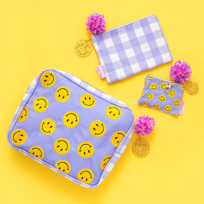 Smiley Pouch Large - Simply Graced Mama