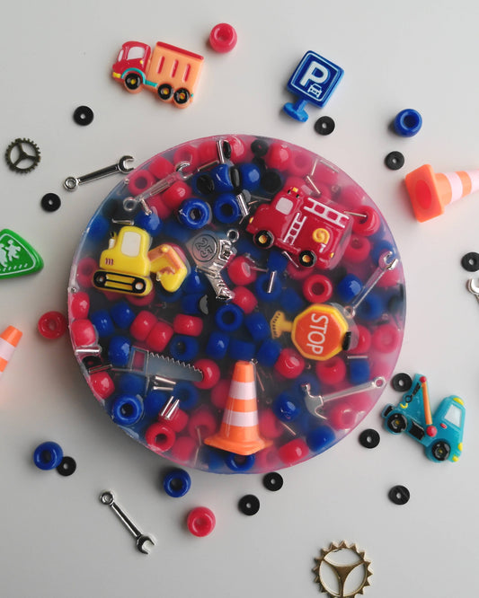 Construction Site Picking Pad Fidget Toy