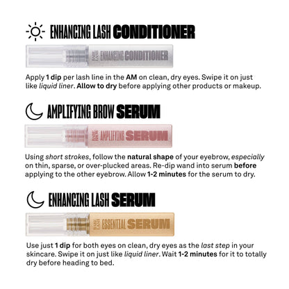 Triple Threat Lash & Brow Serum Mini Set