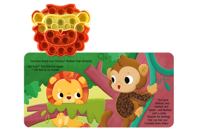 Little Lion Fidget Book - Simply Graced Mama