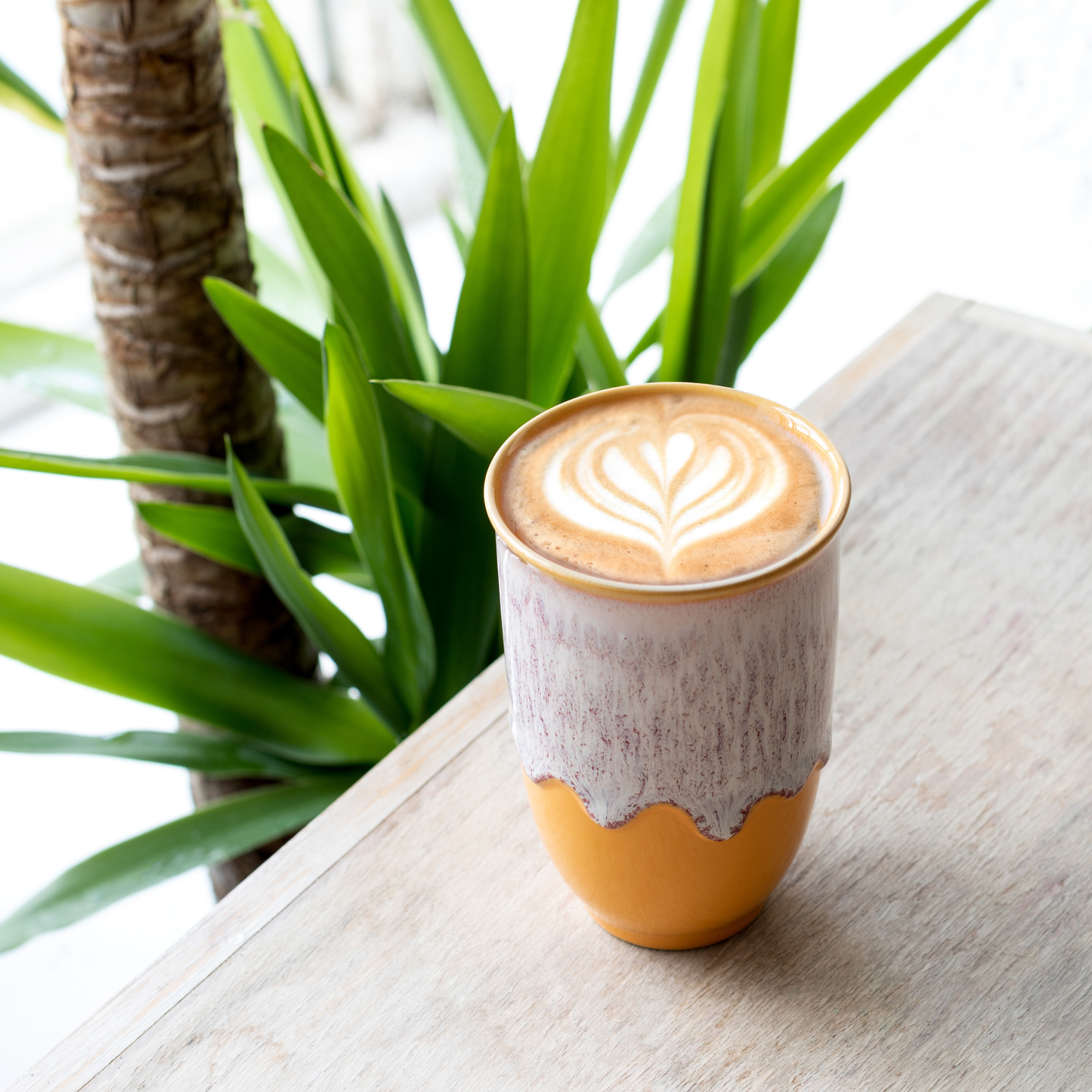 Grapefruit Portable Ceramic Cup