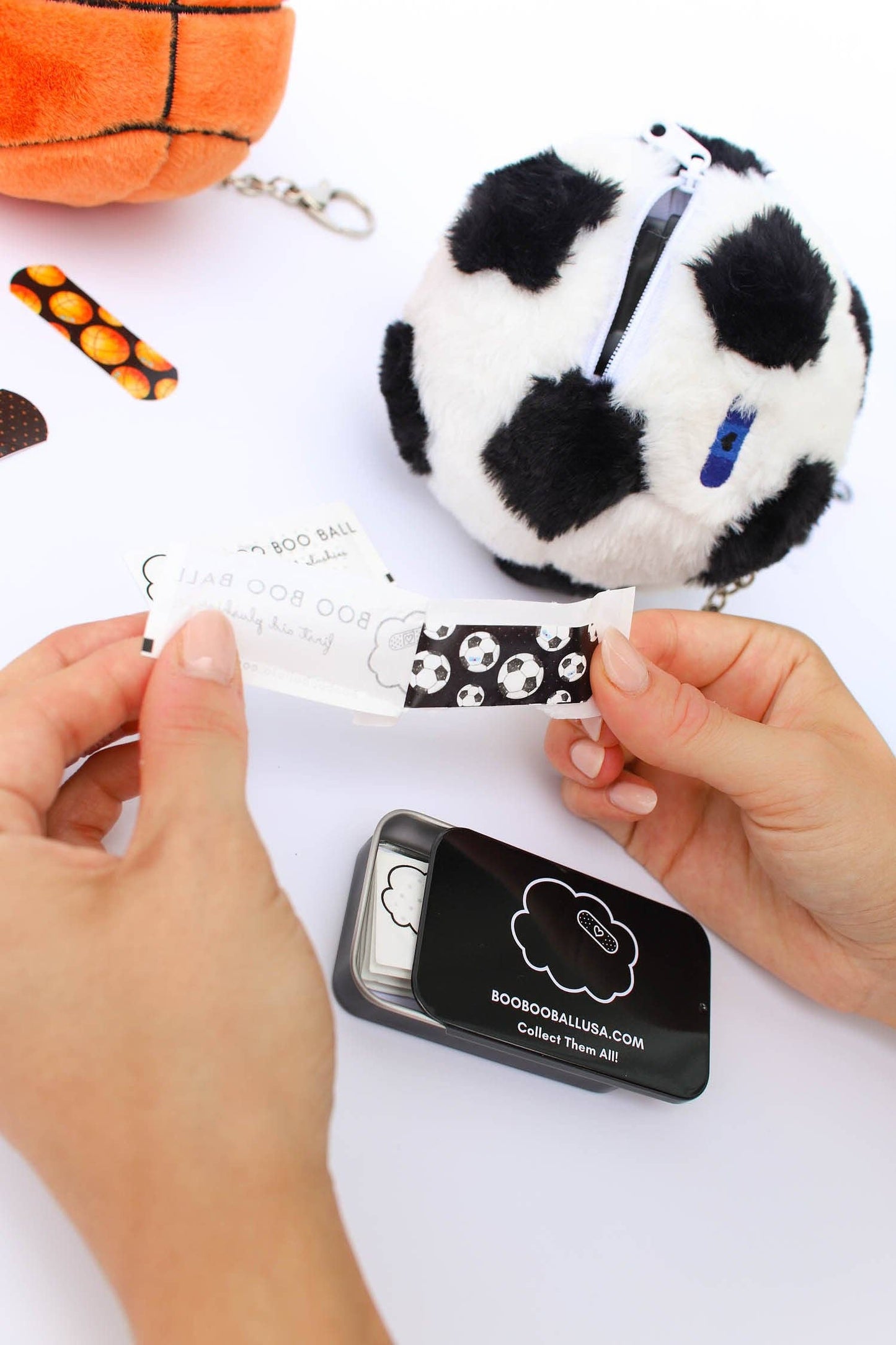 Soccer Boo Boo First Aid Keychain Kit