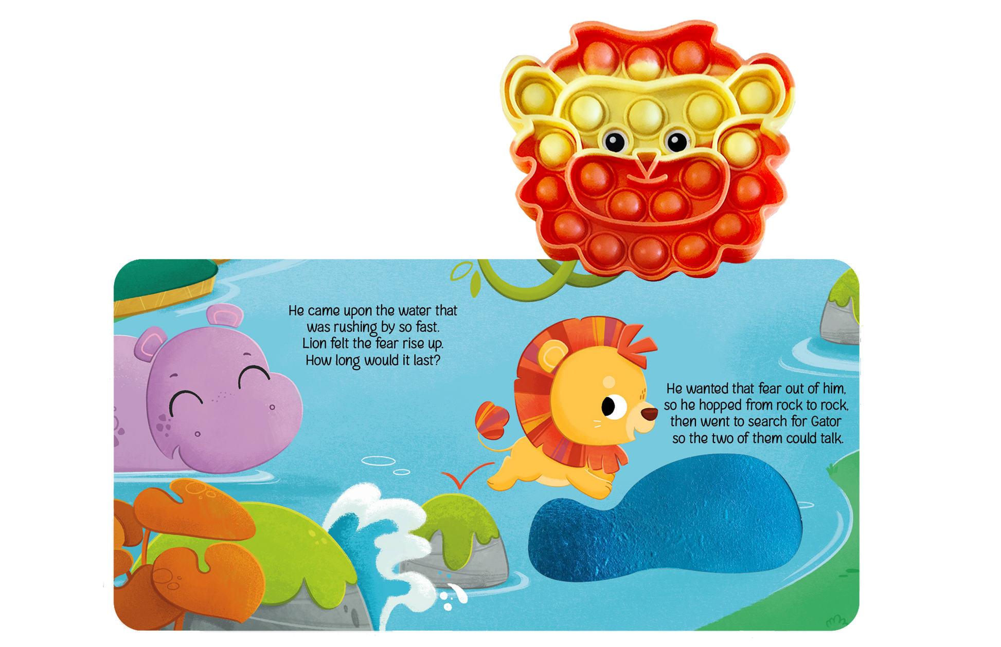 Little Lion Fidget Book - Simply Graced Mama