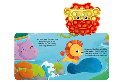 Little Lion Fidget Book - Simply Graced Mama
