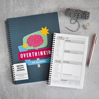 Overthinking Mental Health Journal (5.5x8.5)