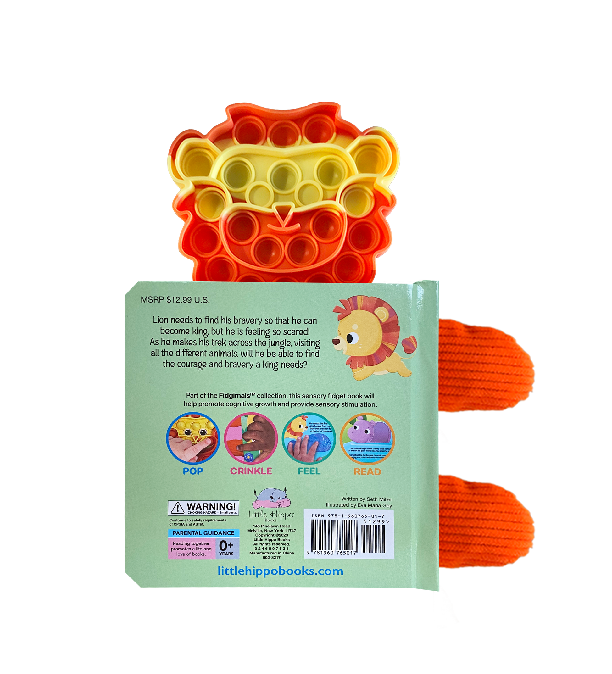 Little Lion Fidget Book - Simply Graced Mama