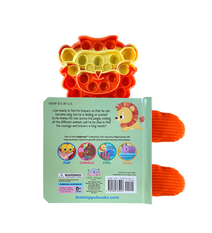 Little Lion Fidget Book - Simply Graced Mama