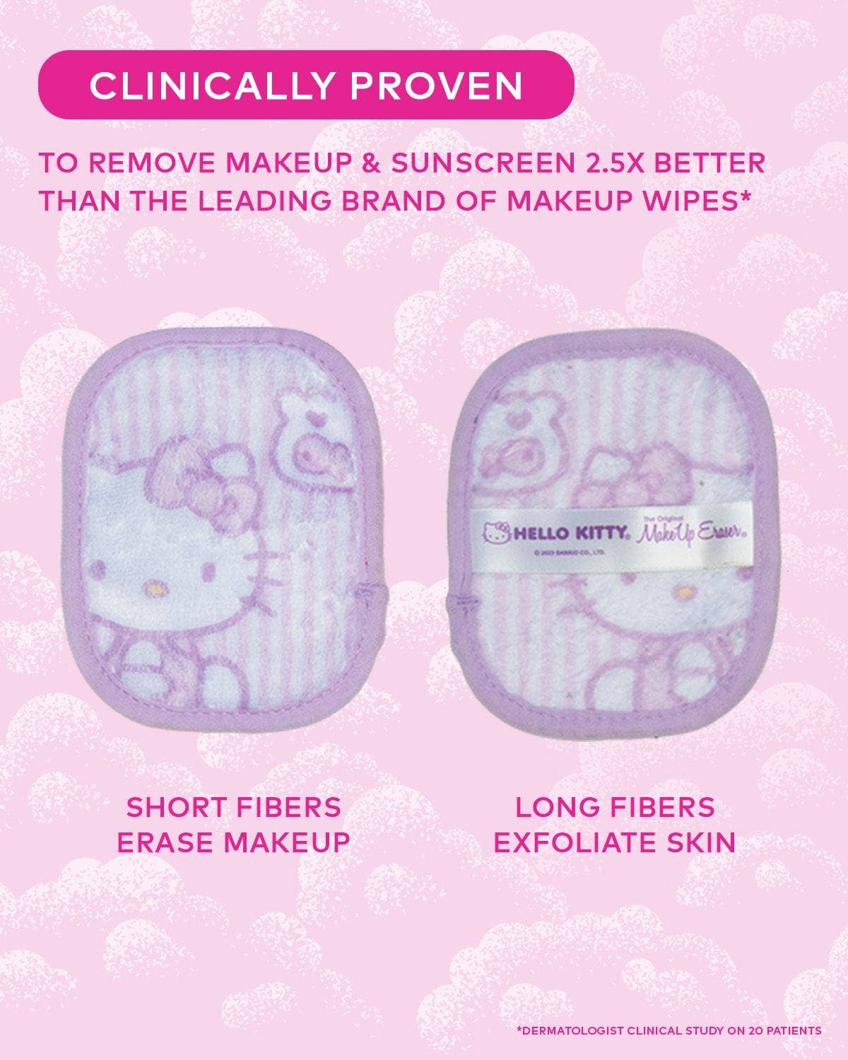 Hello Kitty MakeUp Eraser Gift Set