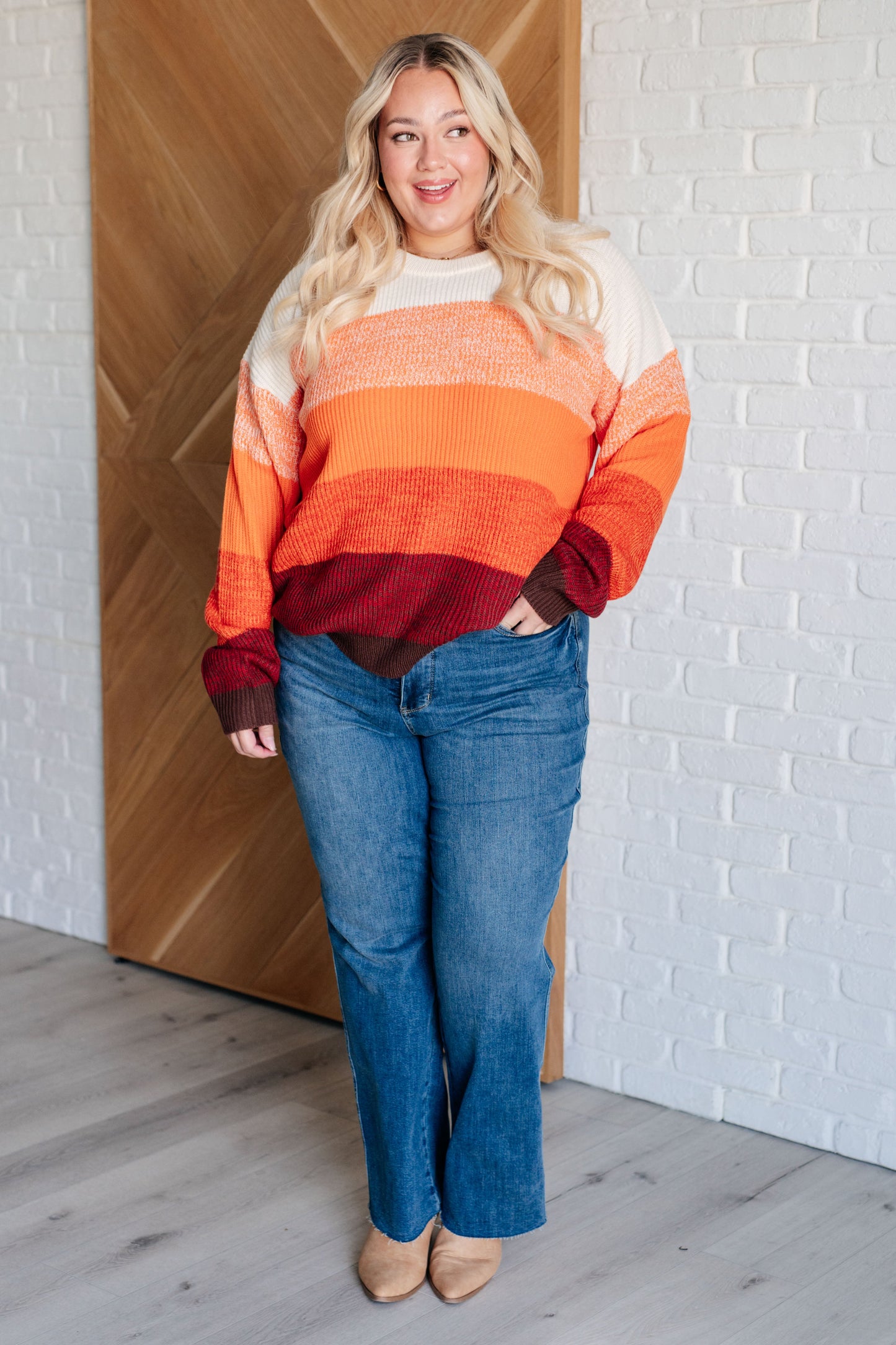 All Too Well Color Block Sweater - Simply Graced Mama