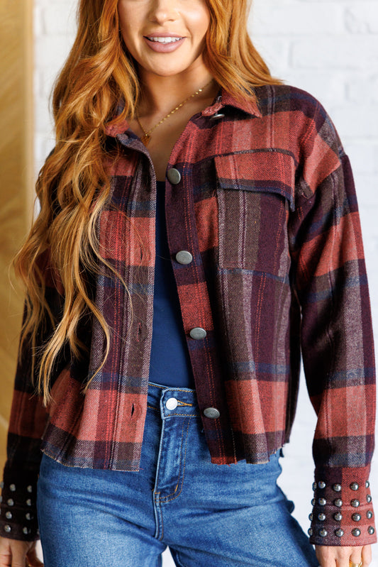 Already There Plaid Shacket - Simply Graced Mama