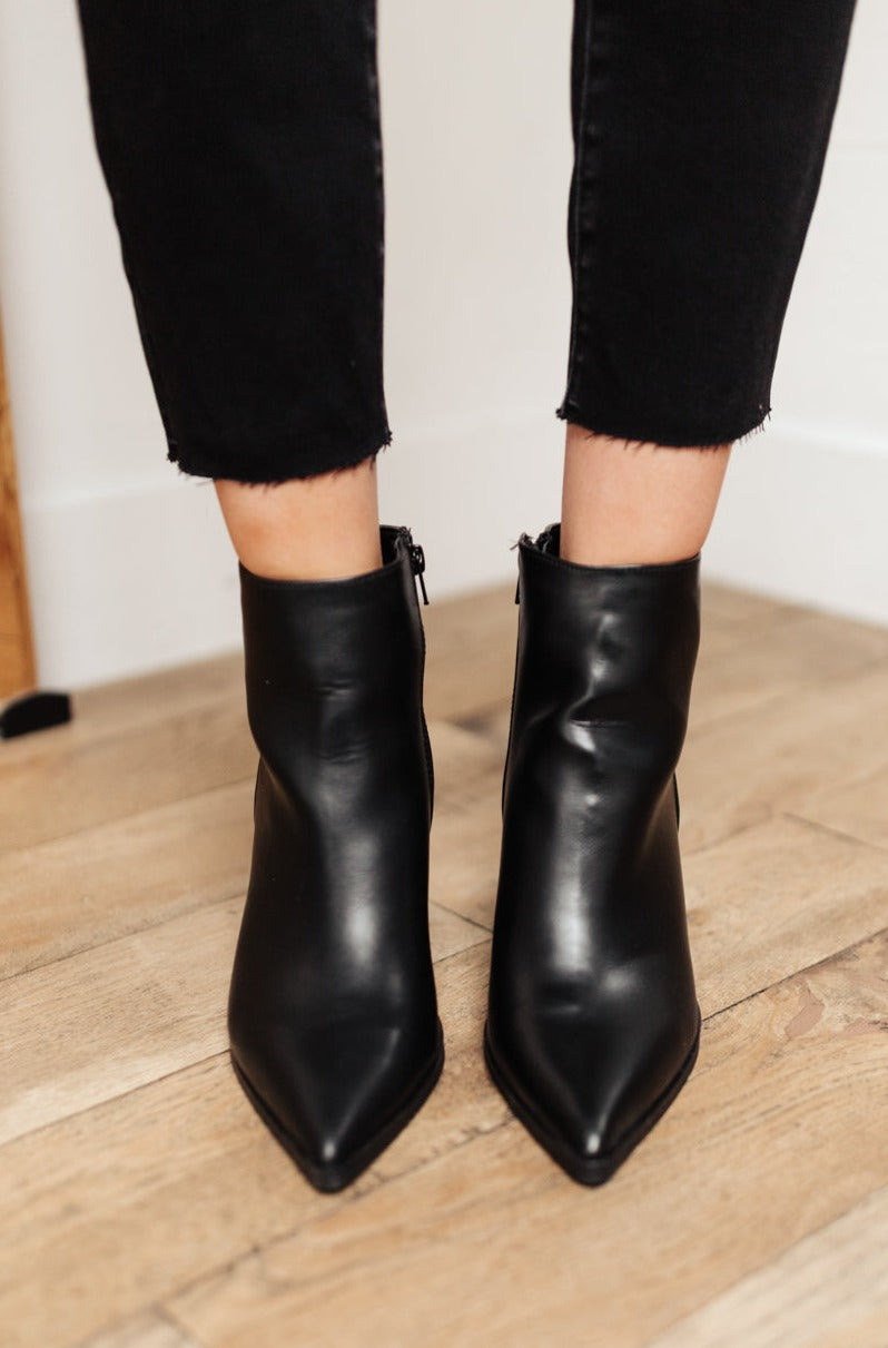 Amari Ankle Boots In Black - Simply Graced Mama