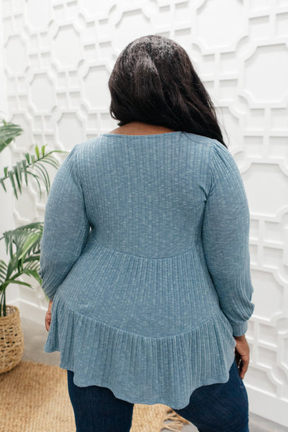 Blue Pathways Top - Simply Graced Mama