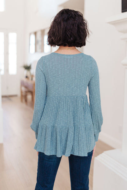 Blue Pathways Top - Simply Graced Mama