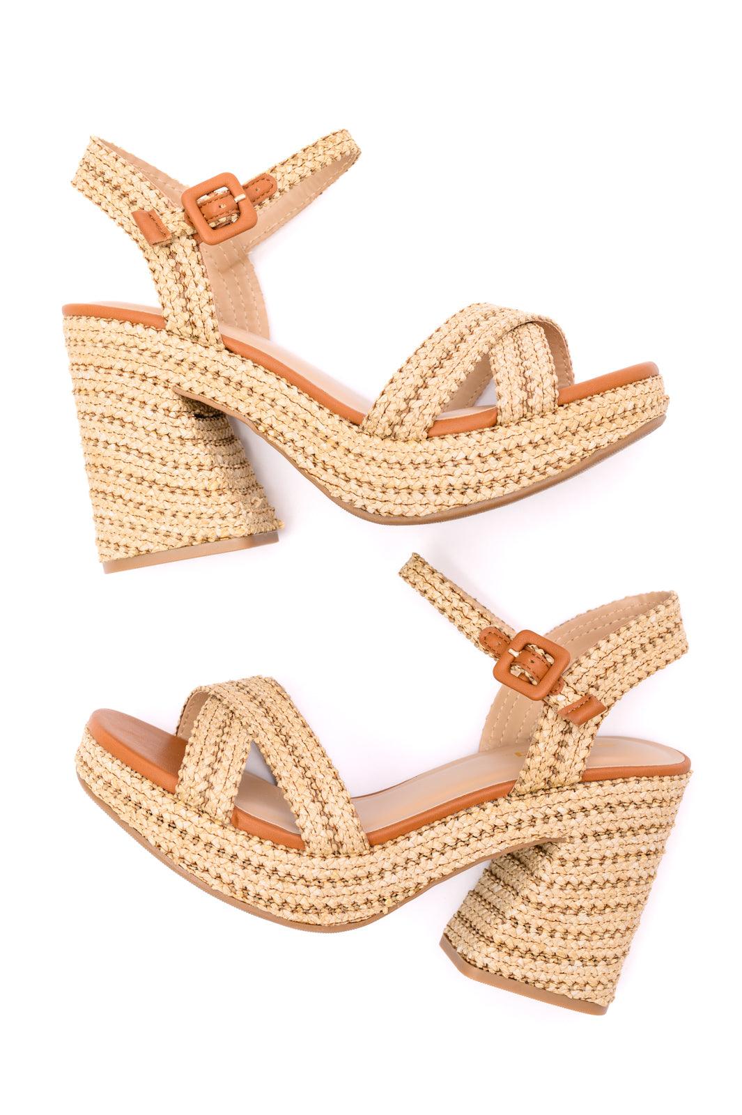 Bon Voyage Rope Woven Heel Shoes- 6/6/2024 - Simply Graced Mama